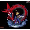 Statuette en résine Yu-Gi-Oh! Yami Yugi & Slifer Le Dragon Céleste