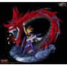 Statuette en résine Yu-Gi-Oh! Yami Yugi & Slifer Le Dragon Céleste