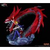 Statuette en résine Yu-Gi-Oh! Yami Yugi & Slifer Le Dragon Céleste
