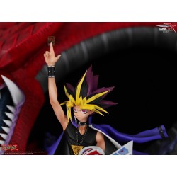 Statuette en résine Yu-Gi-Oh! Yami Yugi & Slifer Le Dragon Céleste