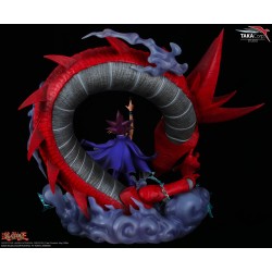 Statuette en résine Yu-Gi-Oh! Yami Yugi & Slifer Le Dragon Céleste