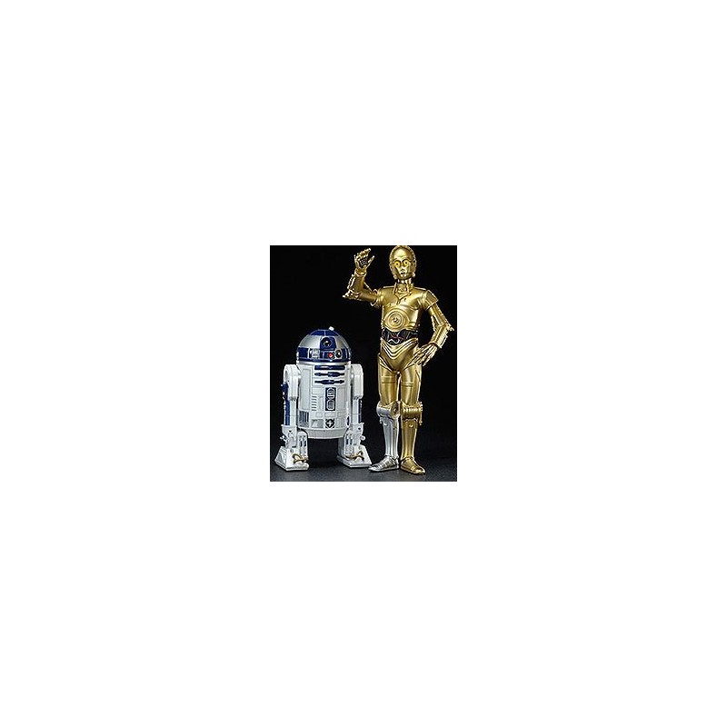 Lot de 2 Statuettes Star Wars PVC ARTFX 1/10 C-3PO & R2-D2