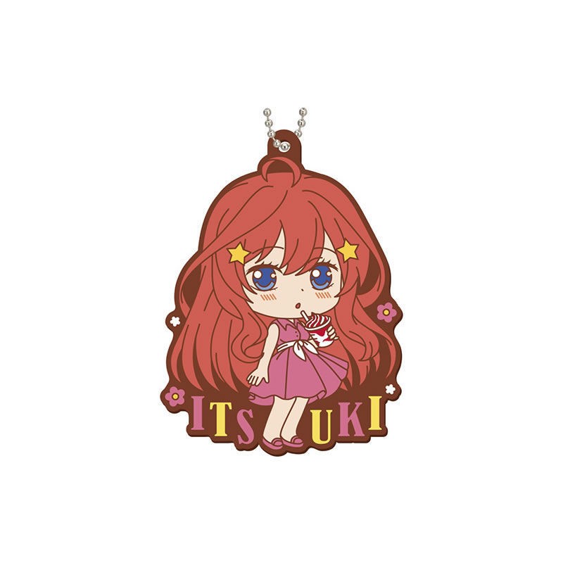 Porte Clés en Caoutchouc Rubber Mascot The Quintessential Quintuplets Itsuki Nakano