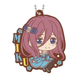 Porte Clés en Caoutchouc Rubber Mascot The Quintessential Quintuplets Miku Nakano