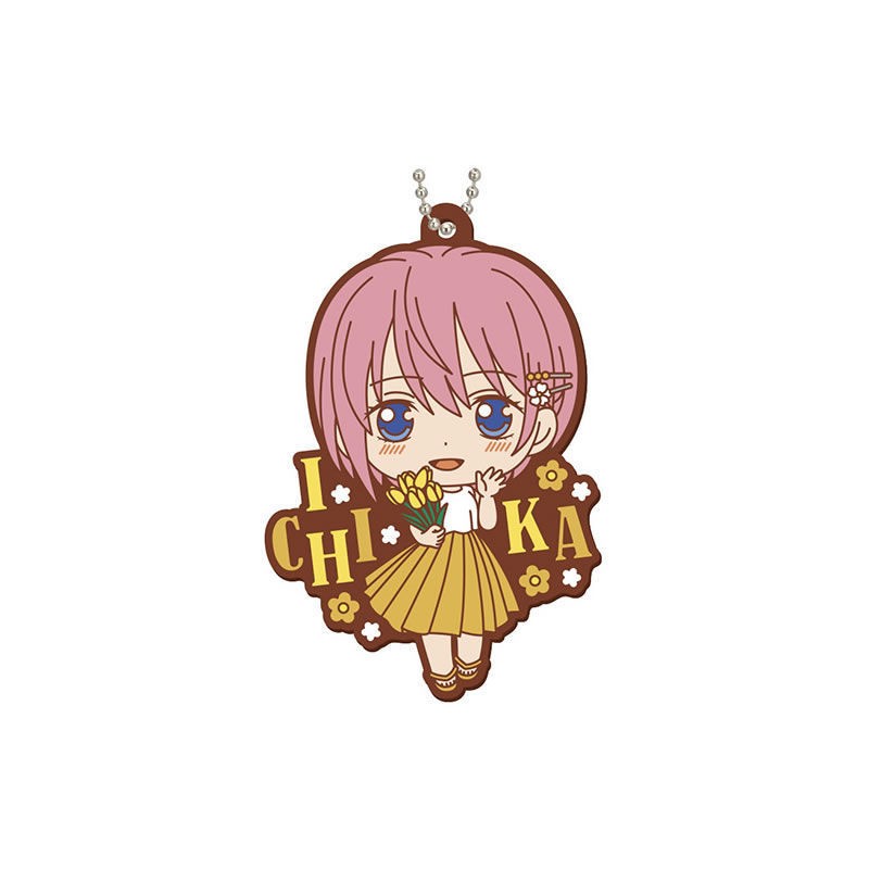 Porte Clés en Caoutchouc Rubber Mascot The Quintessential Quintuplets Ichika Nakano