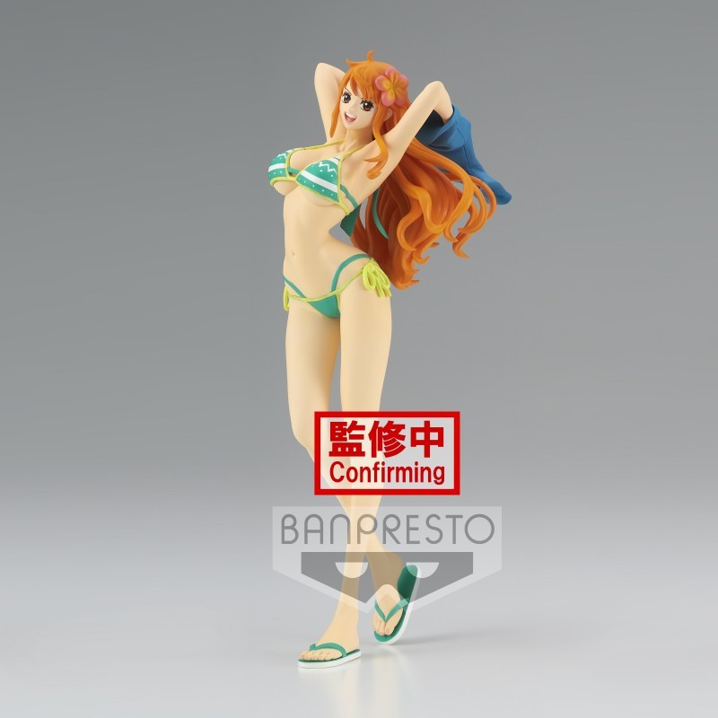 Figurine One Piece Grandline Girls On Vacation Nami Version A