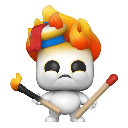 Figurine SOS Fantômes : L'Héritage POP! Movies Mini Puft on Fire