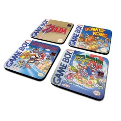 Lot de 4 sous-verres Gameboy Classic Collection