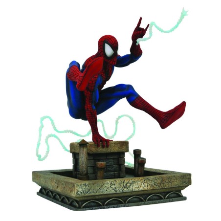 Statuette Marvel Gallery diorama 90's Spider-Man