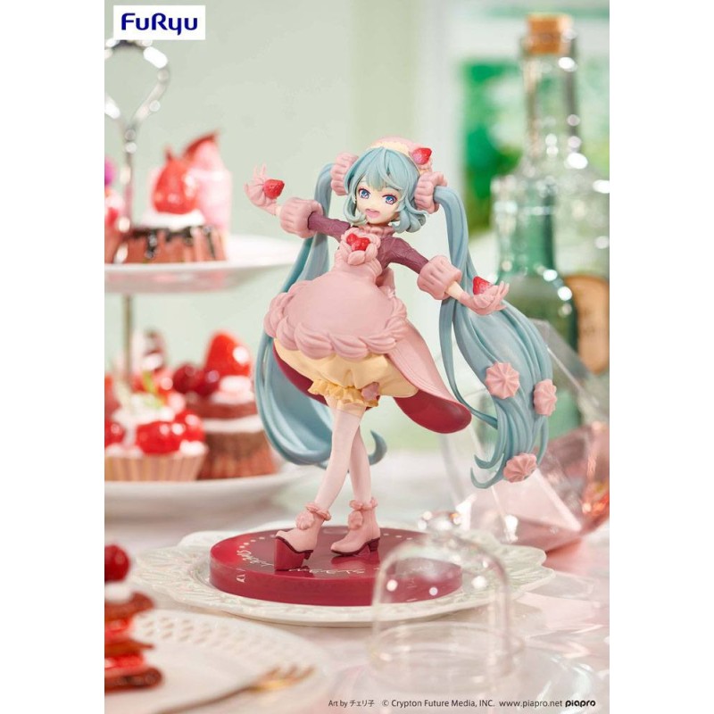 Figurine Hatsune Miku SweetSweets Series Hatsune Miku Strawberry Chocolate Short
