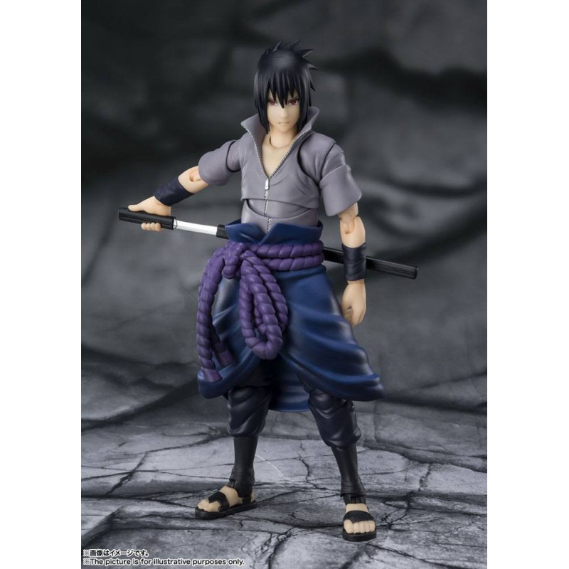 Figurine Naruto Shippuden S.H. Figuarts Sasuke Uchiha He who bears all Hatred