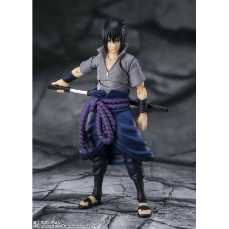 Figurine Naruto Shippuden S.H. Figuarts Sasuke Uchiha He who bears all Hatred
