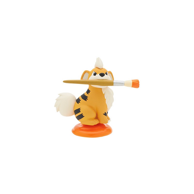 Figurine Gashapon Palette Color Collection Orange Pokemon Caninos