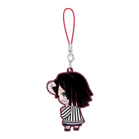 Porte-clés en caoutchouc Demon Slayer Capsule Rubber Mascot 10 Obanai Iguro