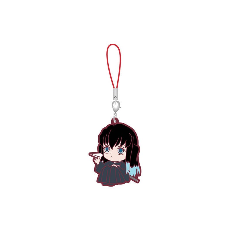 Porte-clés en caoutchouc Demon Slayer Capsule Rubber Mascot 10 Muichiro Tokito
