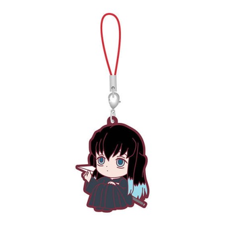 Porte-clés en caoutchouc Demon Slayer Capsule Rubber Mascot 10 Muichiro Tokito
