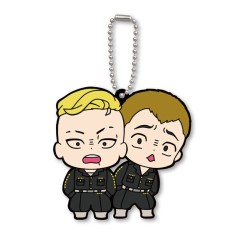 Porte-Clés en Caoutchouc Rubber Mascot Tokyo Revengers Pah-Chin et Peh-yan