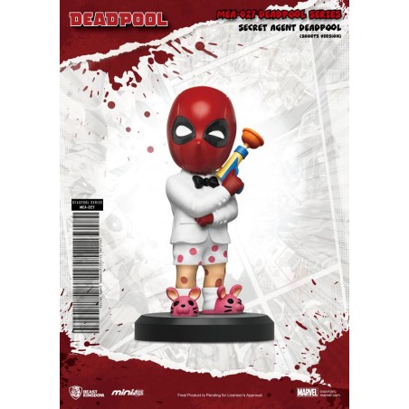 Figurine Marvel Comics Mini Egg Attack Secret Agent Deadpool Short Version