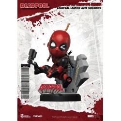 Figurine Marvel Comics Mini Egg Attack Deadpool Leaping Over Buildings