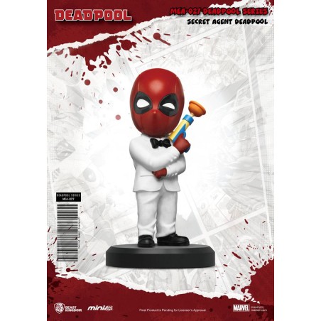 Figurine Marvel Comics Mini Egg Attack Secret Agent Deadpool