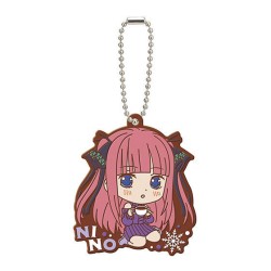 Porte Clés en Caoutchouc Capsul Rubber Mascot The Quintessential Quintuplets Série 6 Nino Nakano