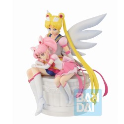 Statuette Sailor Moon Eternal Sailor Guardians Ichibansho Sailor Moon & Chibi Moon