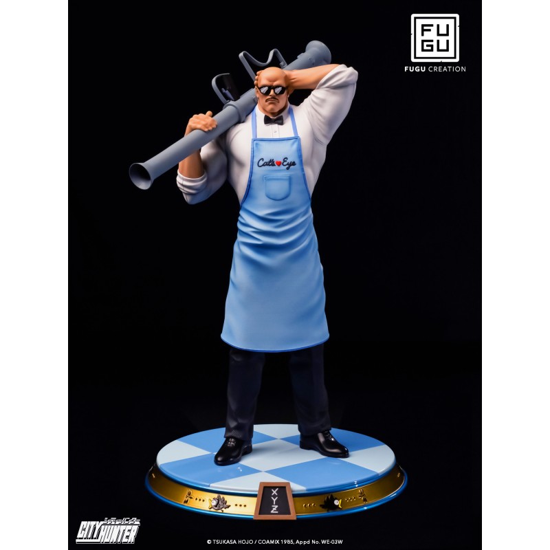 Statuette en résine City Hunter 1/6 Umibozu, Le Coeur du Café Cat's Eye