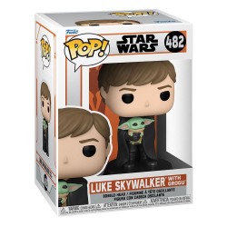 Figurine Star Wars The Mandalorian POP! TV Vinyl Luke with Child