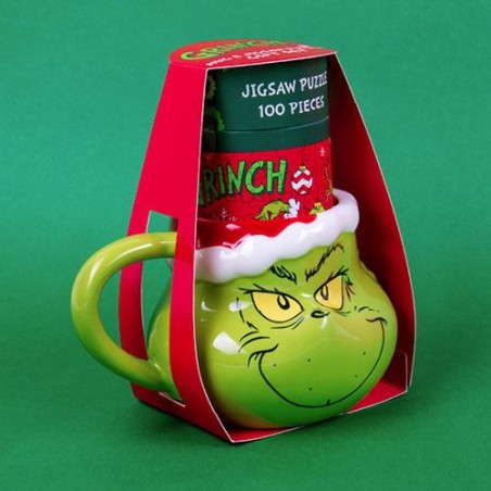 Coffret Mug et Puzzle Le Grinch