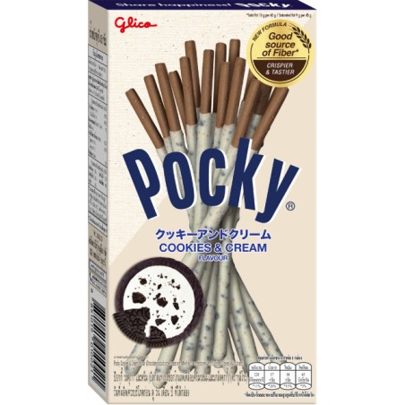 Pocky Cookies and Cream