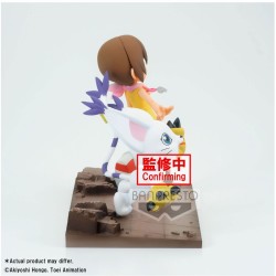Figurine Digimon Adventure Archives DXF Figure Diorama Hikari & Tailmon