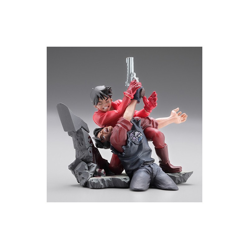 Figurine Akira Mini Q Miniature Yamagata et Kaneda