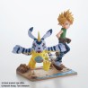 Figurine Digimon Adventure Archives DXF Figure Diorama Yamato & Gabumon
