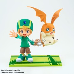 Figurine Digimon Adventure Archives DXF Figure Diorama Takeru & Patamon