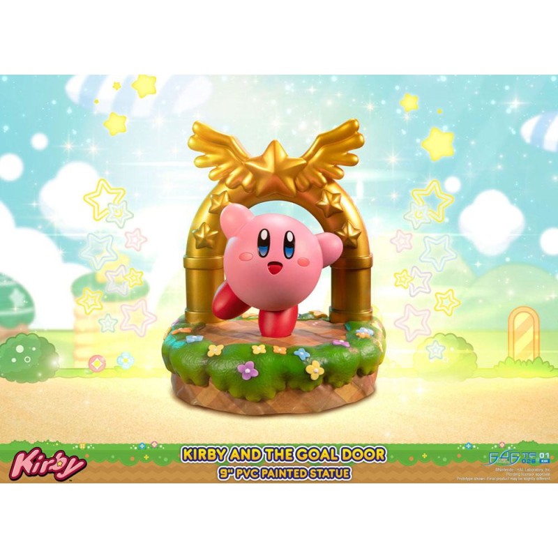 Figurine Kirby and the Goal Door Kirby