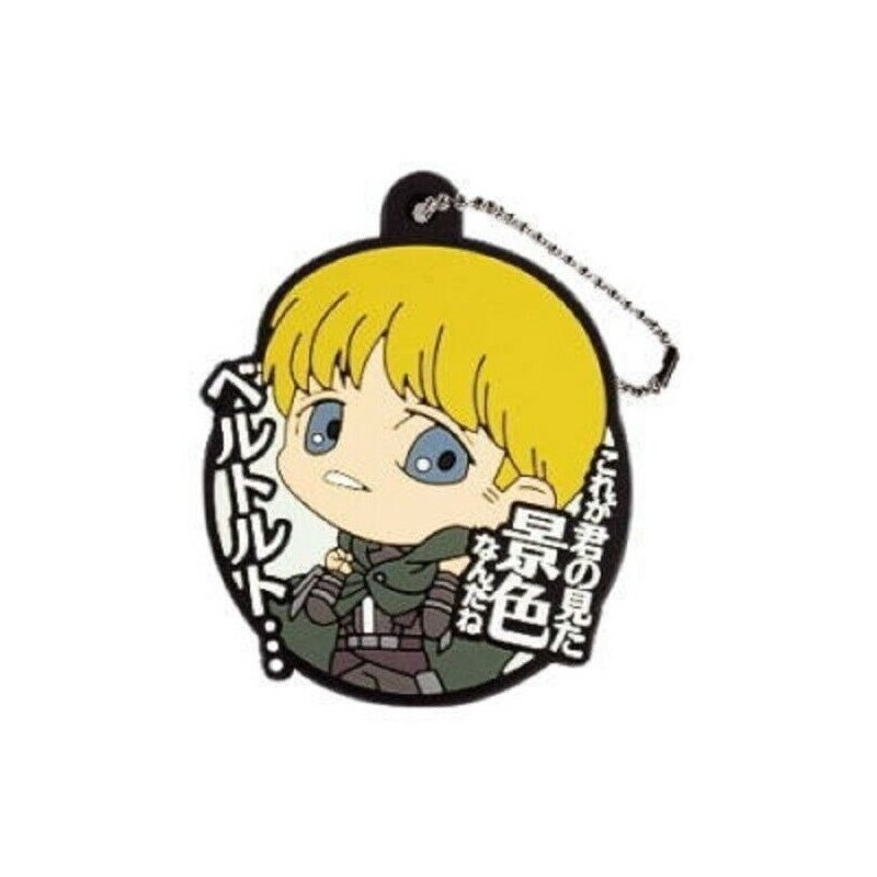 Porte-clés L'attaque Des Titans The Final Rubber Mascot Armin Arlert