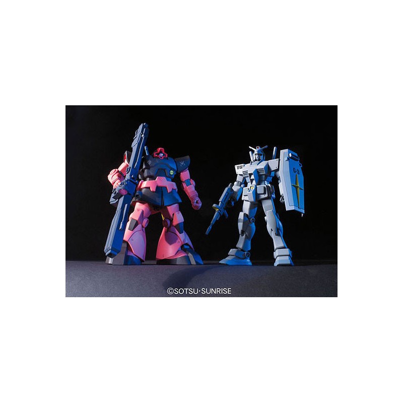 Maquette Gundam HGUC 1/144 G3-3 Gundam vs Char's Rick Dom Set
