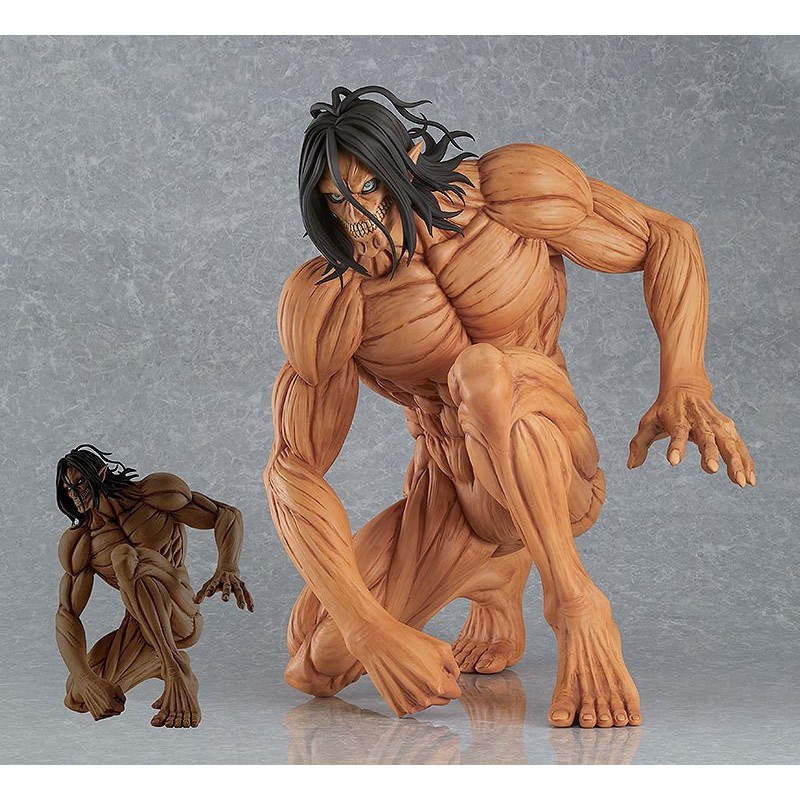 Statuette L'Attaque des Titans Pop Up Parade XL Eren Yeager Attack Titan Version