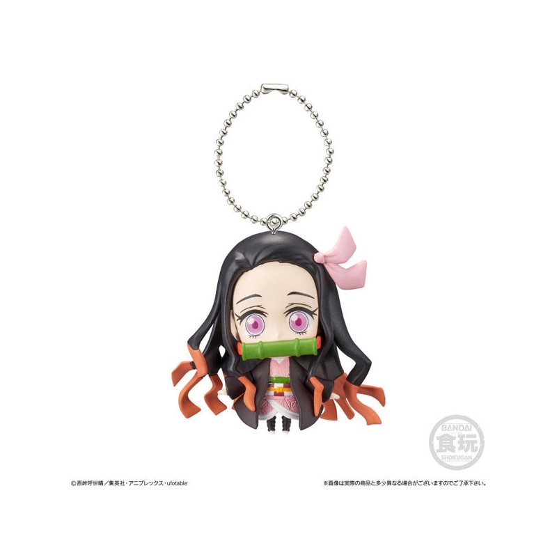 Figurine en Porte Clés Demon Slayer Deformed Mascot Collection Nezuko Kamado