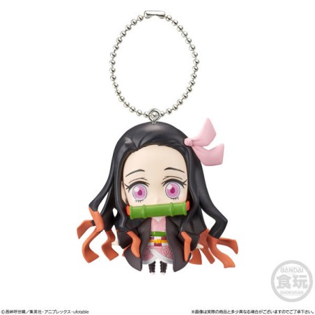 Figurine en Porte Clés Demon Slayer Deformed Mascot Collection Nezuko Kamado