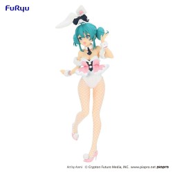 Statuette Hatsune Miku BiCute Bunnies Hatsune Miku White Rabbit Baby Pink Version