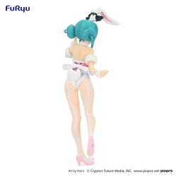 Statuette Hatsune Miku BiCute Bunnies Hatsune Miku White Rabbit Baby Pink Version