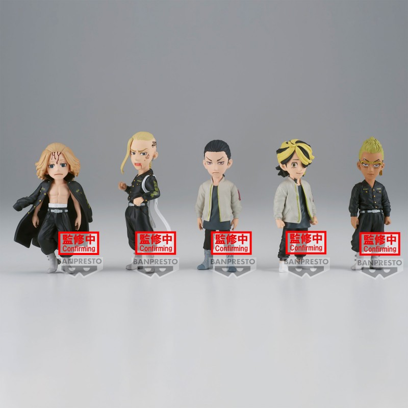 Lot de 5 figurines Tokyo Revengers WCF Collection Vol.2