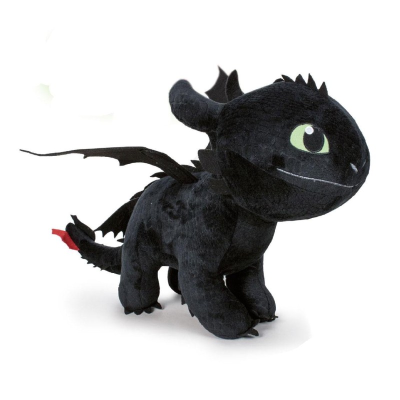 Figurine en peluche Dragon Krokmou Toothless