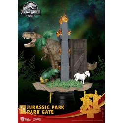 Diorama Jurassic Park D-Stage Park Gate