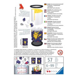 Maquette Pokemon Puzzle 3D Pot à Crayons