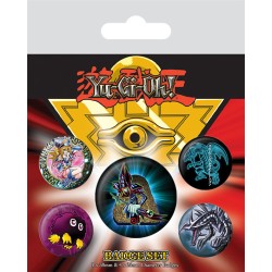 Lot de 5 Badges YU-GI-OH! Dark Magician