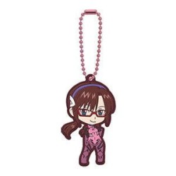 Porte-clés en caoutchouc Evangelion Assort 03 Makinami Mari Illustrious