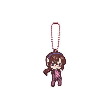 Porte-clés en caoutchouc Evangelion Assort 03 Makinami Mari Illustrious