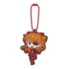 Porte-clés en caoutchouc Evangelion Assort 03 Souryuu Asuka Langley